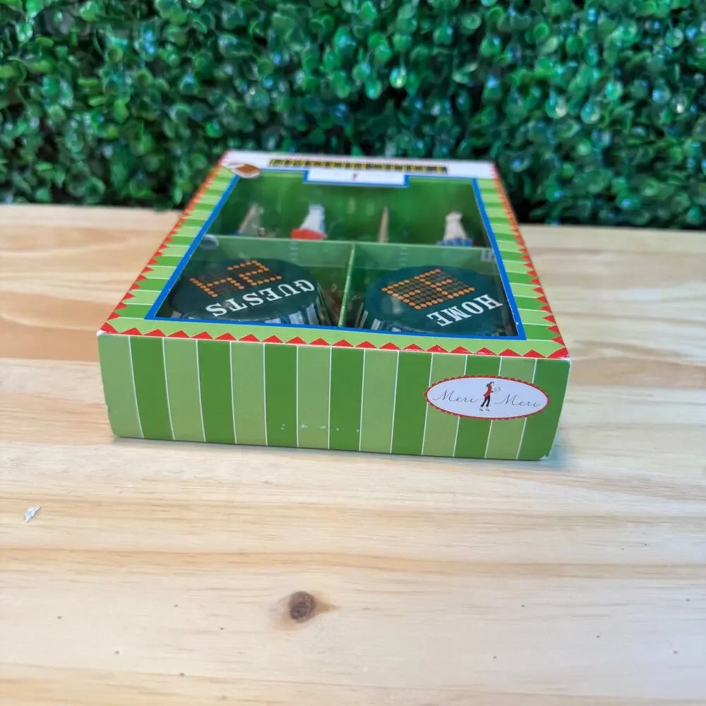 New Football Meri Meri Cupcake Liners Kit Cheerleader Football Players Game Day